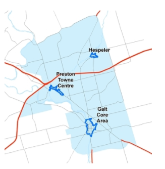 Cambridge Core map