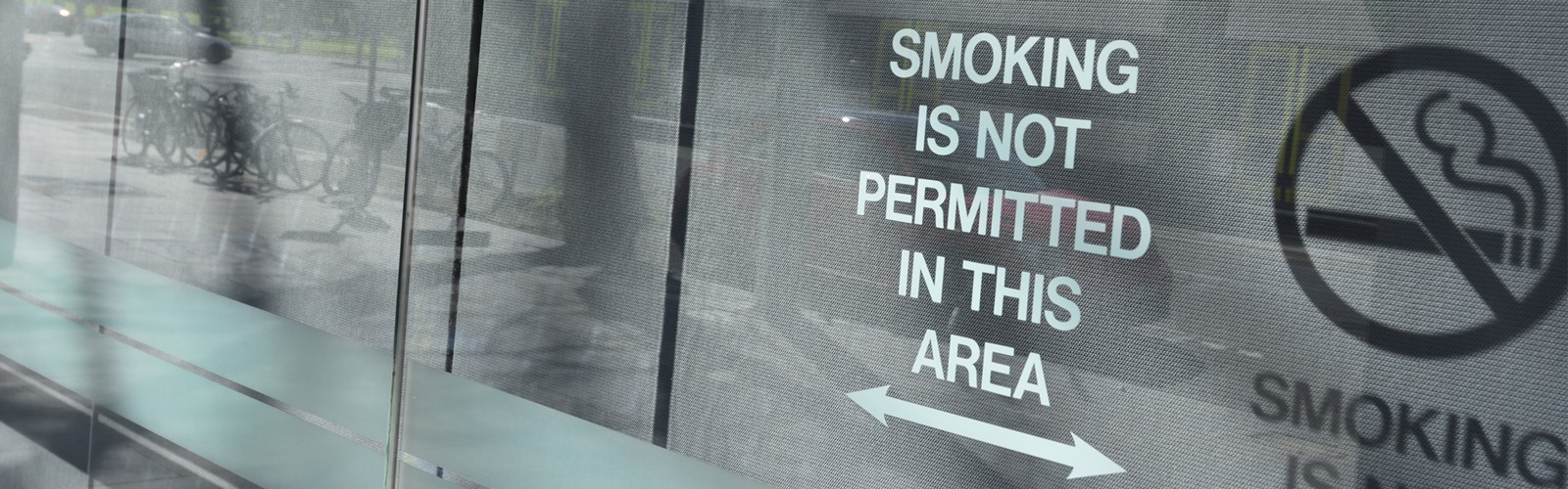 No smoking sign at workplace